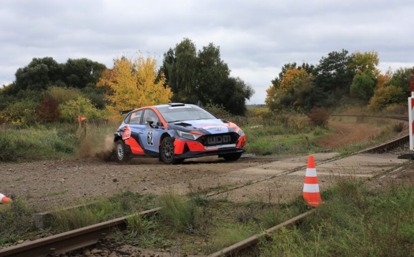 Gesamtsieger 2025 Stig Andervang auf Hyundai i20 N Rally2
